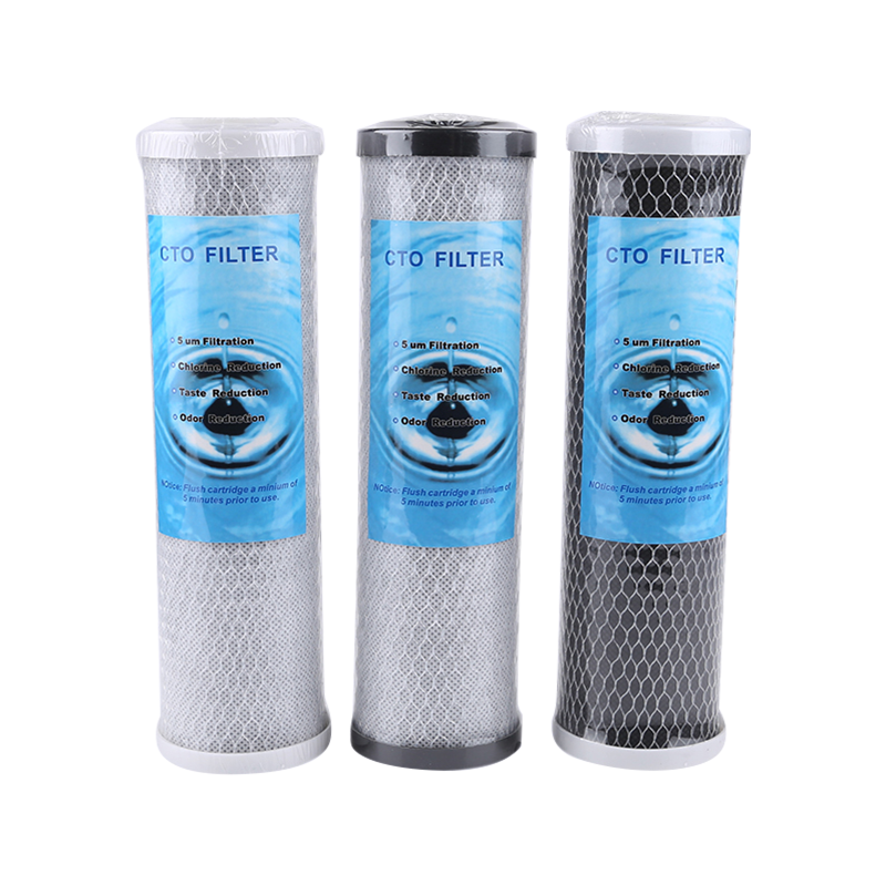 Cartucho de filtro de água de carbono ativado por RH-CTO10 PP