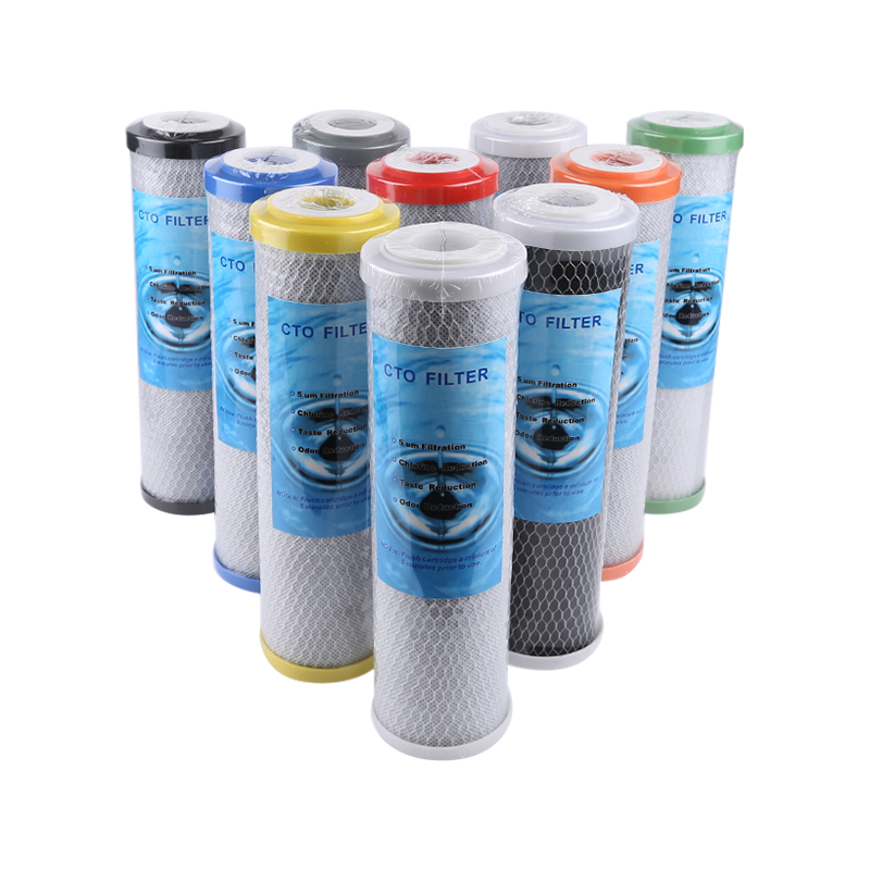 Cartucho de filtro de água de carbono ativado por RH-CTO10 PP