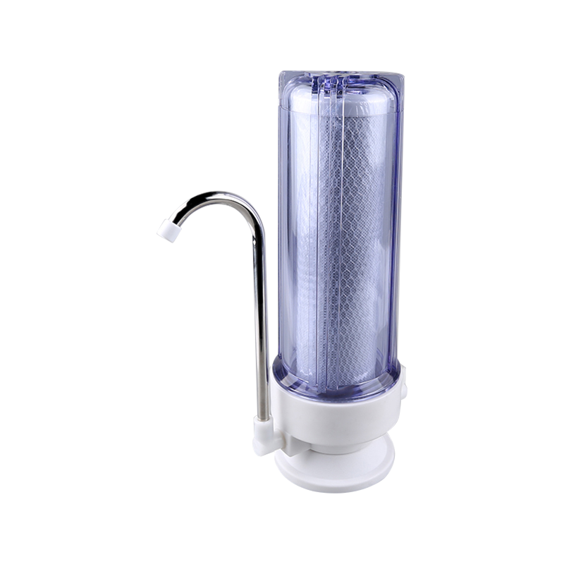 Rh-jj1 pet single counter top water filtro com mangueira