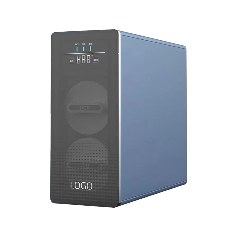 Cinco estágios do sistema RO -800g Counter Top Water Pushirier Machine